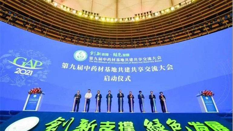 第九屆中藥材基地共建共享交流大會在南寧召開，聯(lián)盟主席張伯禮院士蒞臨隴西奇正展臺了解隴藥隴企